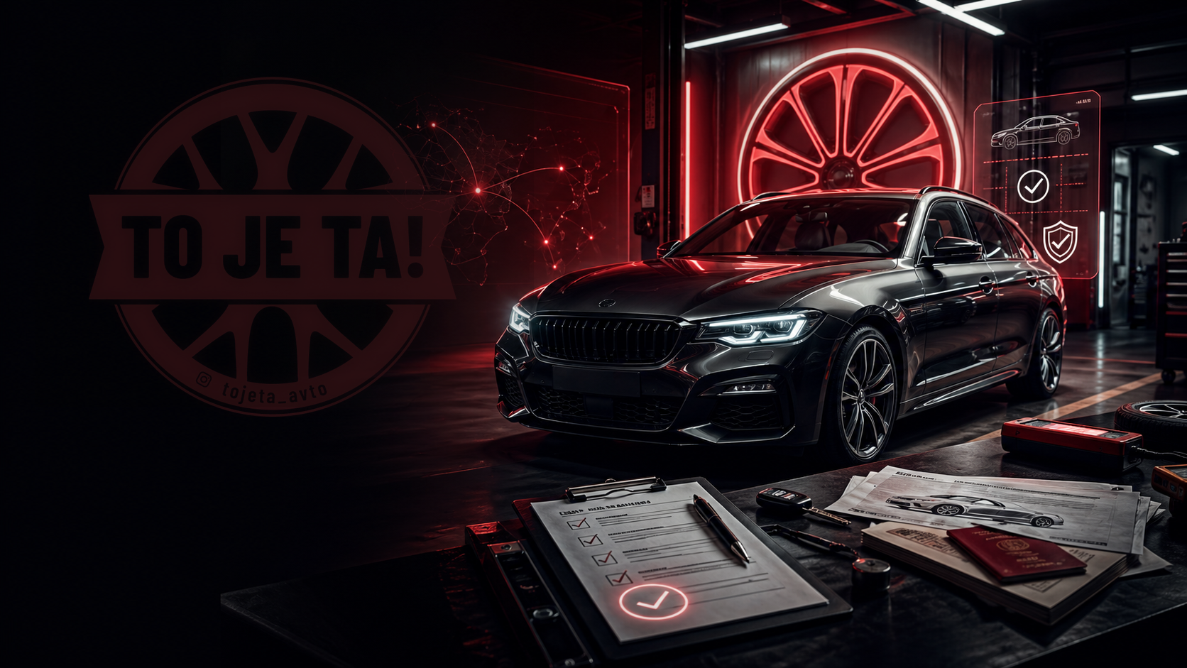 TOJETA garažni vibe, uvoz vozil in preverjanje rabljenih avtov